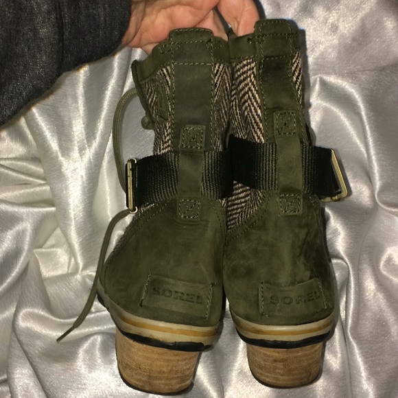 SOREL SLIMBOOT LACE WOMEN'S MAJOR LEATHER BOOTS - Picture 5 of 8